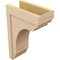 Ekena Millwork 9"W x 18"D x 27"H Classic Warren Rough Cedar Woodgrain TimberThane Corbel, Primed Tan CORUR09X18X27WARRCPR - alternate 5